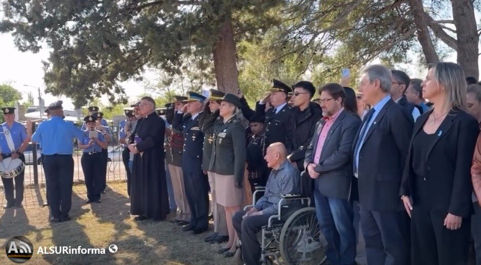 Este 2 de Abril se rindió homenaje a los caidos y vetenaros de Malvinas